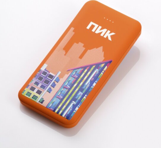 Внешний аккумулятор Elari Plus 10000 mAh, оранжевый