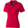  Рубашка поло Elevate Markham женская, красный/антрацит, размер S (42-44)