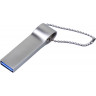 USB 2.0-флешка на 16 Гб с мини чипом, компактный дизайн, боковое отверстие для цепочки