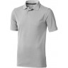  Мужская футболка-поло Elevate Calgary с коротким рукавом, серый меланж, размер XS (46)