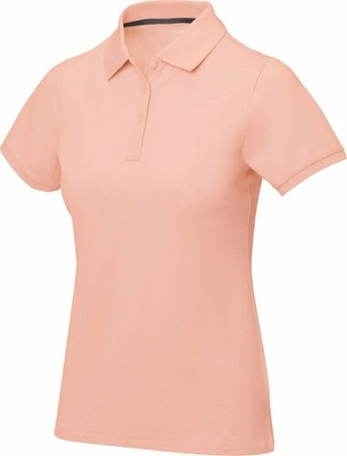 Женская футболка-поло Elevate Calgary с коротким рукавом, pale blush pink, размер XL (50-52)