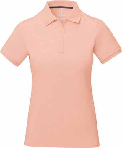 Женская футболка-поло Elevate Calgary с коротким рукавом, pale blush pink, размер XL (50-52)