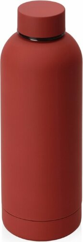 Вакуумная термобутылка Waterline Cask soft touch 500 мл, красный