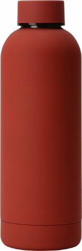 Вакуумная термобутылка Waterline Cask soft touch 500 мл, красный