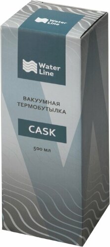 Вакуумная термобутылка Waterline Cask soft touch 500 мл, красный