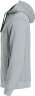 Толстовка мужская CLASSIC HOODY FULL ZIP 300, серый меланж, L