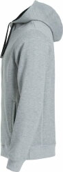 Толстовка мужская CLASSIC HOODY FULL ZIP 300, серый меланж, L