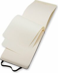 Записная книжка Moleskine Reporter (нелинованная), Pocket (9х14 см), черный