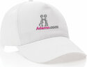 Бейсболка XD Collection Impact из переработанного хлопка AWARE™, 5 клиньев, 190 г/м2, белый