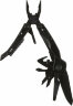 Мультитул Stinger, 105x45 мм, 13 функций, сталь, чёрный, в комплекте 9 насадок и нейлоновый чехол