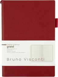 Ежедневник недатированный А5 Bruno Visconti Grand, бордовый