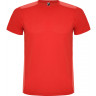  Спортивная футболка Roly Detroit мужская, красный, размер S (44)