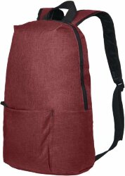Лёгкий меланжевый рюкзак BASIC, красный