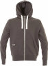 Толстовка на молнии NEVADA 280, серый, 2XL