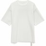 Джемпер с коротким рукавом Siluetti Volumica, молочно-белый, XL/2XL