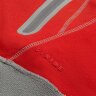 Двусторонняя толстовка Stride Revers, серая с красным, размер XS