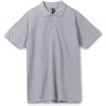 Рубашка поло мужская Sol's Spring 210, серый меланж, размер S