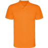Рубашка поло Roly Monzha мужская, неоновый оранжевый, размер S (46)
