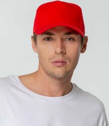 Бейсболка Molti Standard, красная