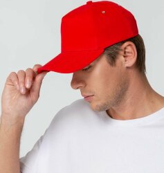Бейсболка Molti Standard, красная