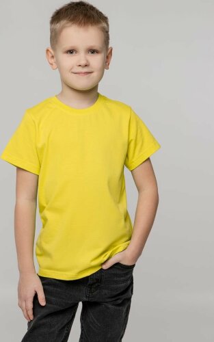 Футболка детская T-Bolka Kids, желтая, 6 лет