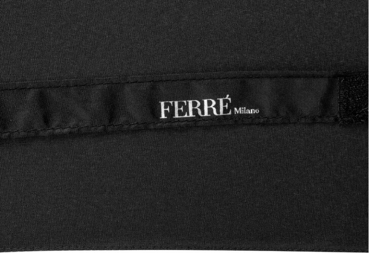 Зонт складной автоматический Ferre Milano, черный