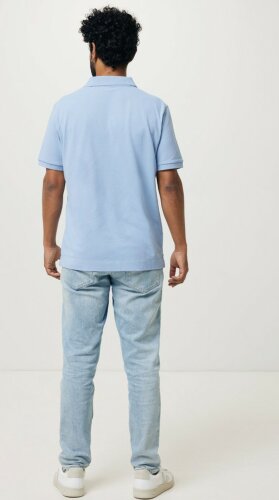 Рубашка поло Iqoniq Yosemite из переработанного хлопка-пике, унисекс, 220 г/м2, размер XS