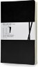Записная книжка Moleskine Volant (в линейку, 2 шт.), Large (13х21 см), черный