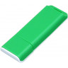  Флешка прямоугольной формы, оригинальный дизайн, двухцветный корпус, 64 Гб, зеленый/белый