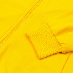 Толстовка на молнии с капюшоном Unit Siverga, желтая, 3XL