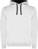 Толстовка с капюшоном Roly Urban мужская, белый/нэйви, размер 3XL (62)