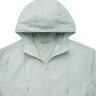 Ветровка Iqoniq Logan из переработанного полиэстера AWARE™, унисекс, 70 г/м2, зеленый айсберг, XXS
