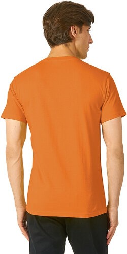 Футболка US Basic Super Heavy Super Club мужская, оранжевый, размер 2XL (56)