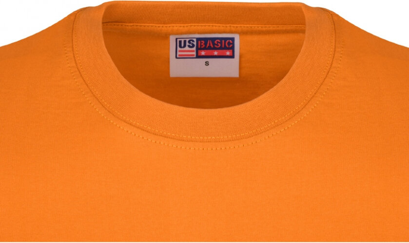 Футболка US Basic Super Heavy Super Club мужская, оранжевый, размер 2XL (56)