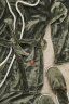 Банный халат VINGA Louis из rPET GRS, унисекс, 350 г/м2, зеленый, размер S-M