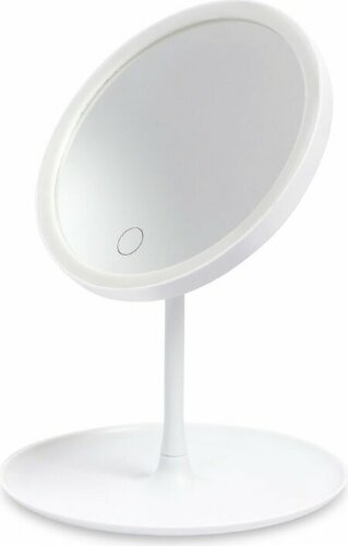 Косметическое зеркало с LED-подсветкой Evolt Beautific, белый