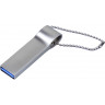  USB 2.0-флешка на 128 Гб с мини чипом, компактный дизайн, боковое отверстие для цепочки