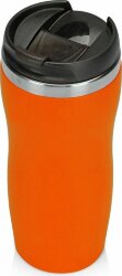 Термокружка Double wall mug C1, soft touch, 350 мл, оранжевый