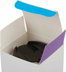 Термокружка Double wall mug C1, soft touch, 350 мл, оранжевый