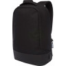  Рюкзак Cover из вторичного ПЭТ с противосъемным приспособлением, черный