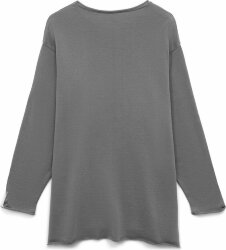 Лонгслив унисекс Siluetti Fuori, серый, L/XL
