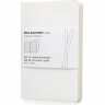  Записная книжка Moleskine Volant (в линейку, 2 шт.), Pocket (9х14 см), белый