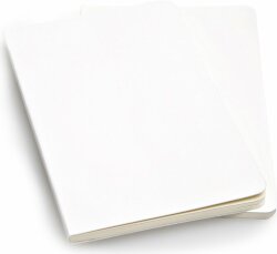 Записная книжка Moleskine Volant (в линейку, 2 шт.), Pocket (9х14 см), белый