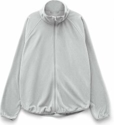 Куртка флисовая унисекс Fliska, светло-серая, XL/2XL