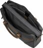 Портфель мужской BUGATTI Luce 15'', серый, полиэстер, 40х10х31,5 см