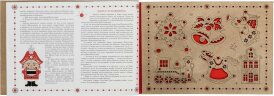 Новогодняя книга «Щелкунчик» с подвесками