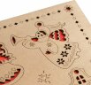 Новогодняя книга «Щелкунчик» с подвесками