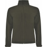 Куртка софтшелл Roly Rudolph мужская, темный армейский зеленый, размер L (50)