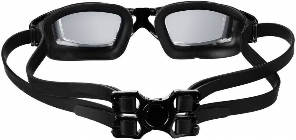 Очки для плавания зеркальные Underwater, черные