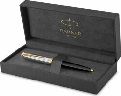 Шариковая ручка Parker 51 Premium Black GT, стержень: M, цвет чернил: black, в подарочной упаковке